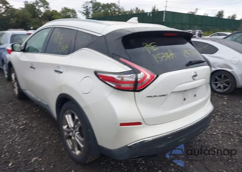 2017 Nissan Murano Platinum from USA, damaged, VIN 5N1AZ2MH9HN204425